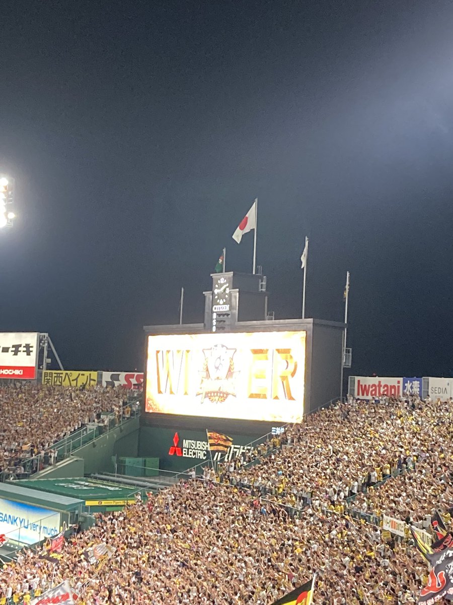 traja69five's tweet photo. 🐯リーグ優勝おめでとう！　#阪神タイガース  #甲子園 #とらほー #2年ぶり https://t.co/n8Rvv1CVHH