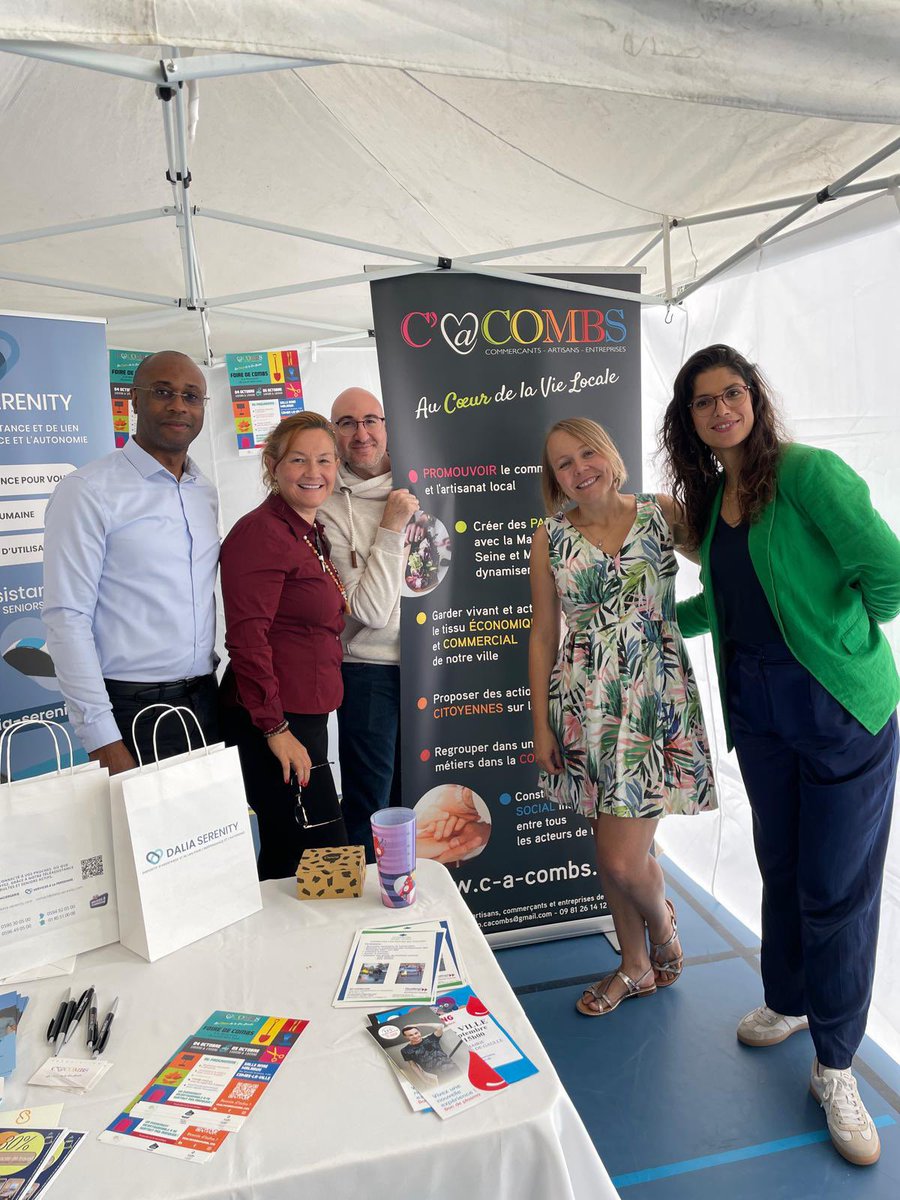 Notre force, c’est notre capacité à être présent sur le terrain au plus près de vous. DALIA SERENITY au forum des associations.