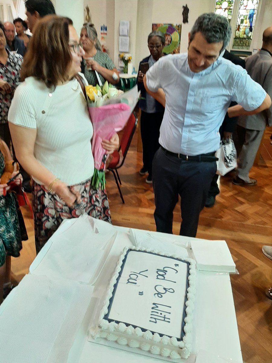 StMichaelsN22's tweet photo. Following a joyful parish Mass today, we said a fond farewell to Fr Engin &amp; Mine. Fr Engin has served the Wood Green Team for almost 8 years and we shall miss him hugely. Our love and prayers go with them. https://t.co/cUtcO4FGGR