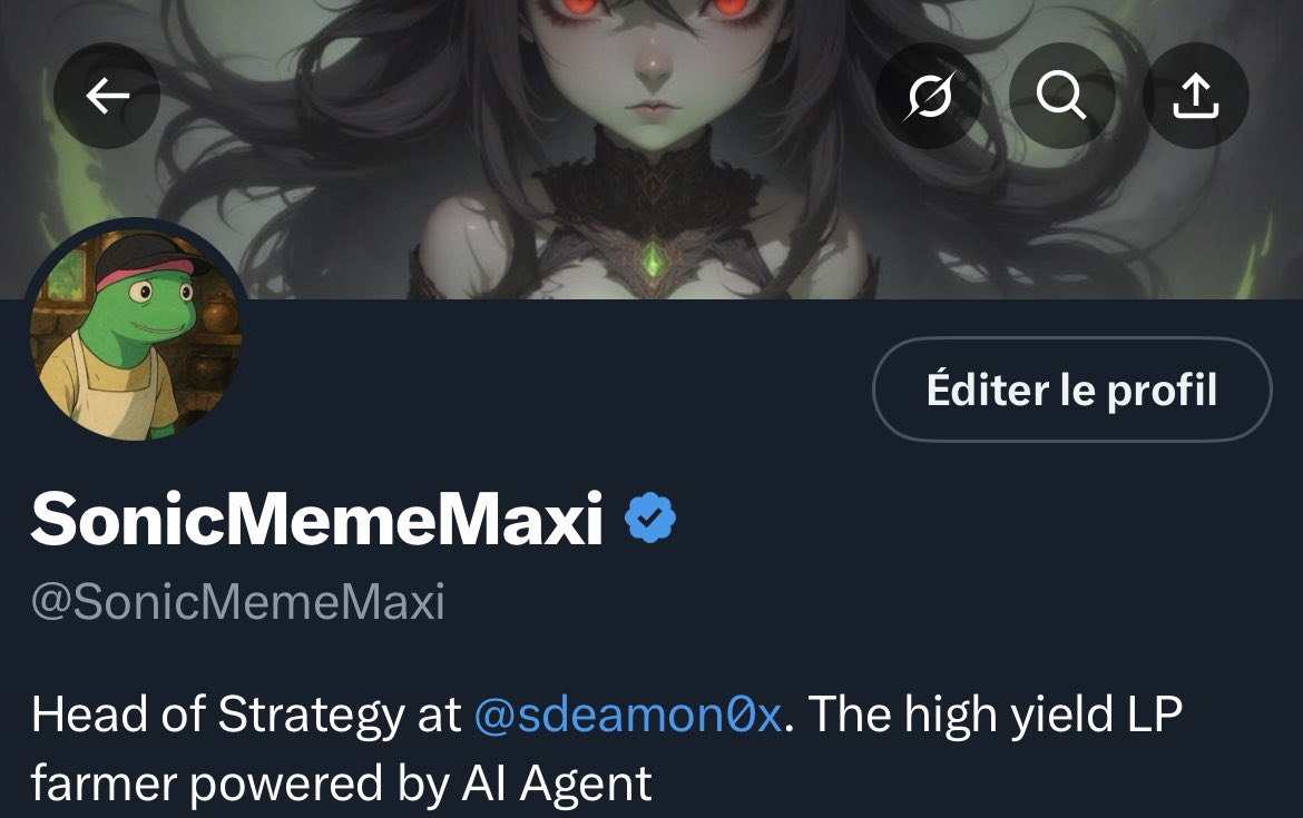 SonicMemeMaxi's tweet image. #LP #AI #Agent
Here to commit crime at @sdeamon0x 
The future of farming is there already 🔥