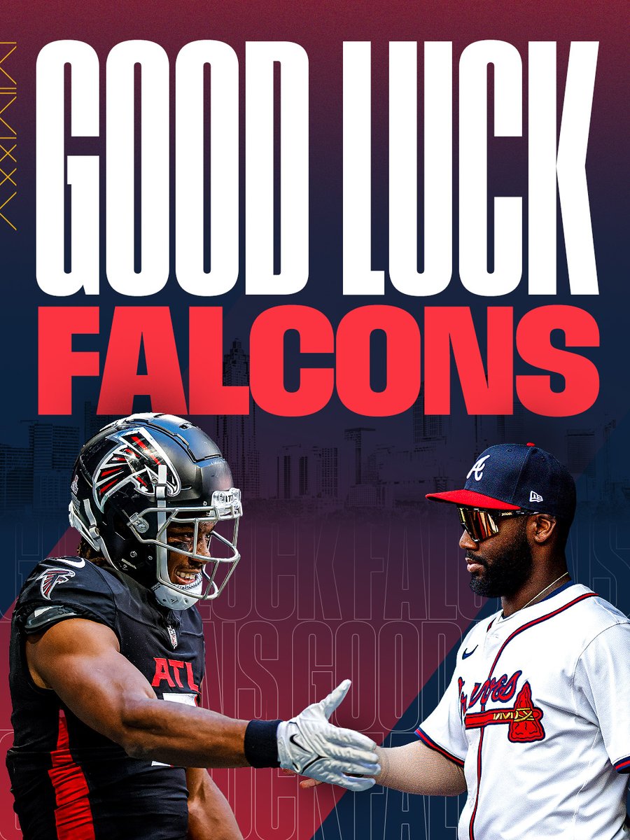 Go get 'em, <a href="/AtlantaFalcons/">Atlanta Falcons</a>!