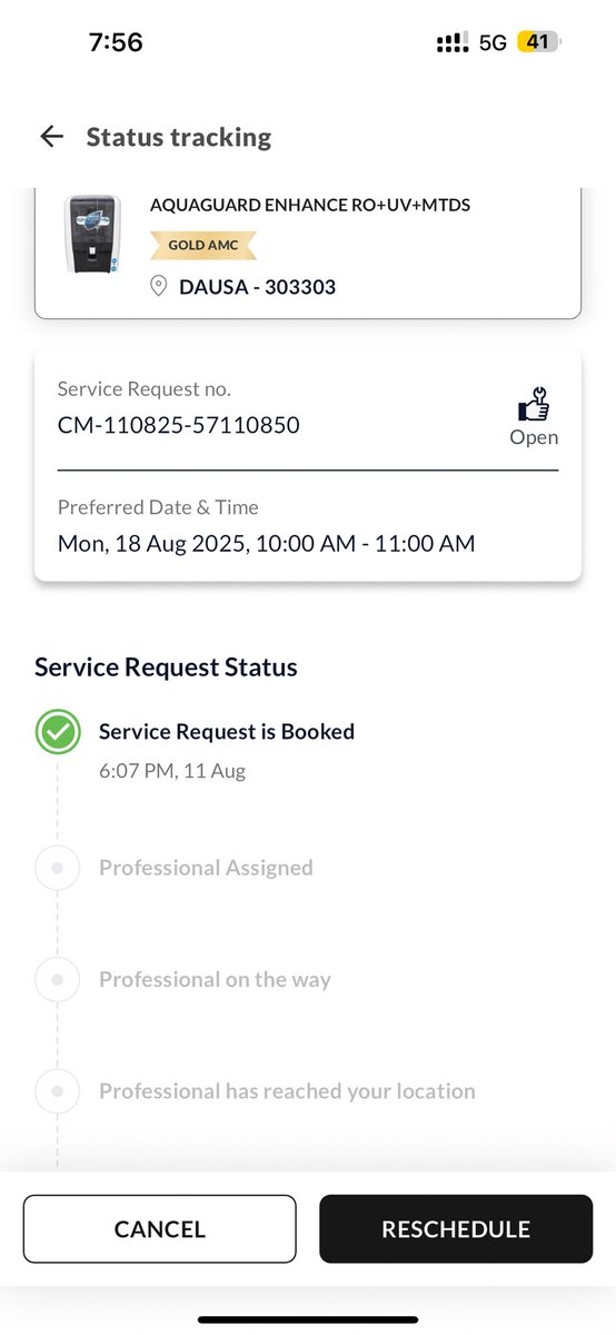 teachergyan's tweet image. Dear @EurekaForbes 
This is an urgent follow-up to my previous complaints (Customer ID: 1012920601) regarding services.
service not available after 20 days. 
#CustomerService #EurekaForbes #AMCComplaint