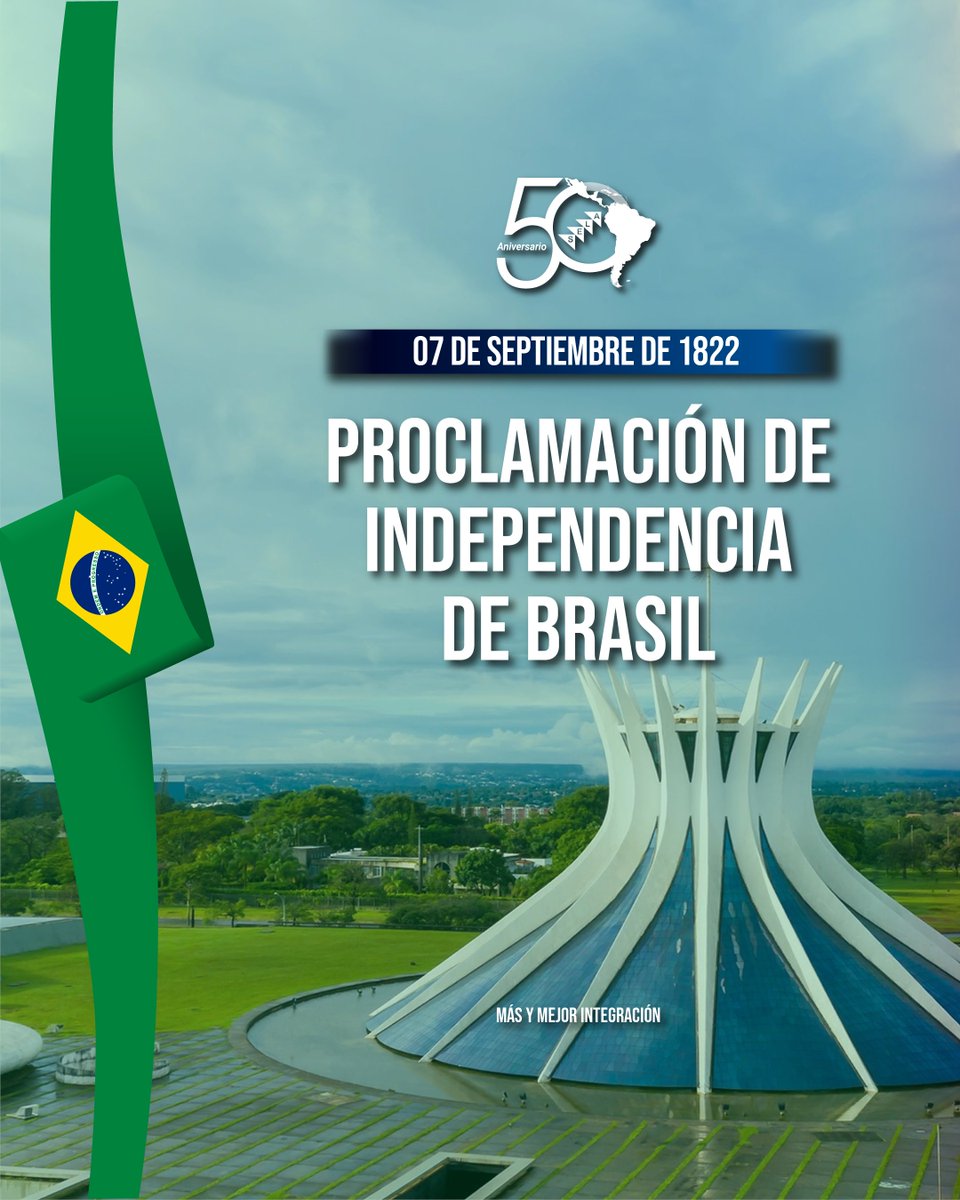 SELA (@selainforma) on Twitter photo 🗓️ Este 07 de septiembre el #SELA saluda al Gobierno y al pueblo de #Brasil en el 203 aniversario de su independencia, a tiempo que reitera el compromiso de trabajo conjunto y en convergencia con esta nación, por la integración y el desarrollo de la América Latina y el Caribe 🌎 🗓️ Este 07 de septiembre el #SELA saluda al Gobierno y al pueblo de #Brasil en el 203 aniversario de su independencia, a tiempo que reitera el compromiso de trabajo conjunto y en convergencia con esta nación, por la integración y el desarrollo de la América Latina y el Caribe 🌎