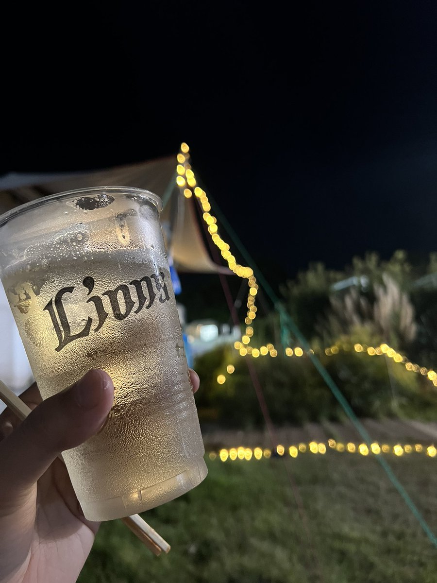 初めての球場！いっぱい飲める楽しいとこだった！w