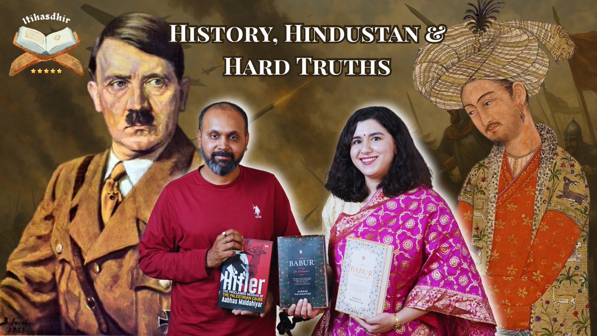 इतिहासधीर || Itihasdhir (@itihasdhir) on Twitter photo Babur, Hitler & The Civilizational Battle | <a href="/Aabhas24/">Aabhas Maldahiyar 🇮🇳</a> Speaks with Itihasdhir
youtu.be/JL_ZSw-heuU Babur, Hitler & The Civilizational Battle | <a href="/Aabhas24/">Aabhas Maldahiyar 🇮🇳</a> Speaks with Itihasdhir
youtu.be/JL_ZSw-heuU