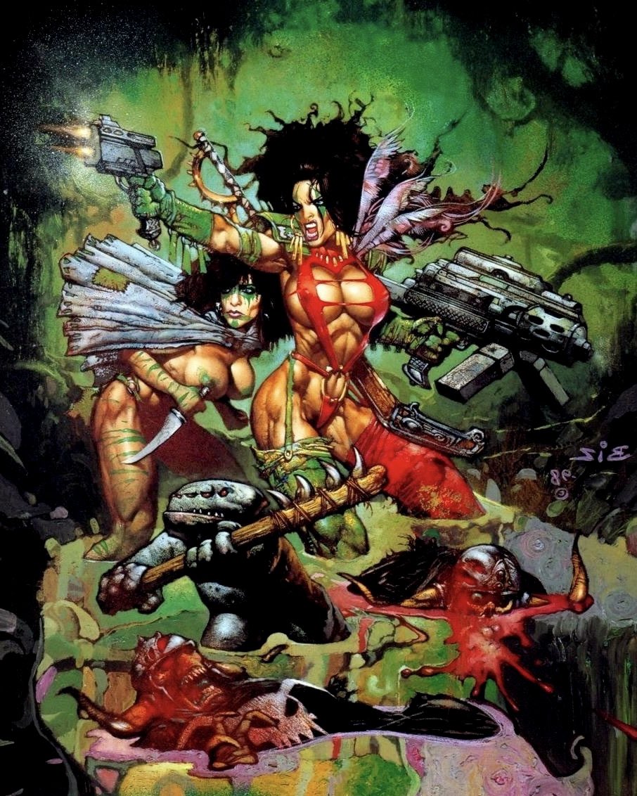 Art by Simon Bisley 🔥