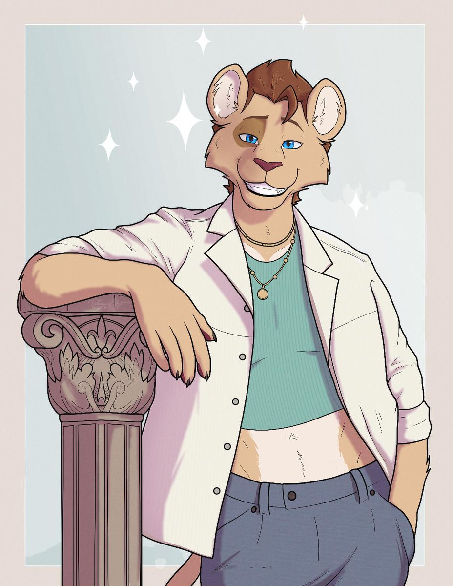 WiggleJoey's tweet photo. Sparkling my way through my 26th Year!!✨️🎂

Thanks once again to @tokuyaartist for this beautiful commission ❤️😎 https://t.co/97yuodwaFt