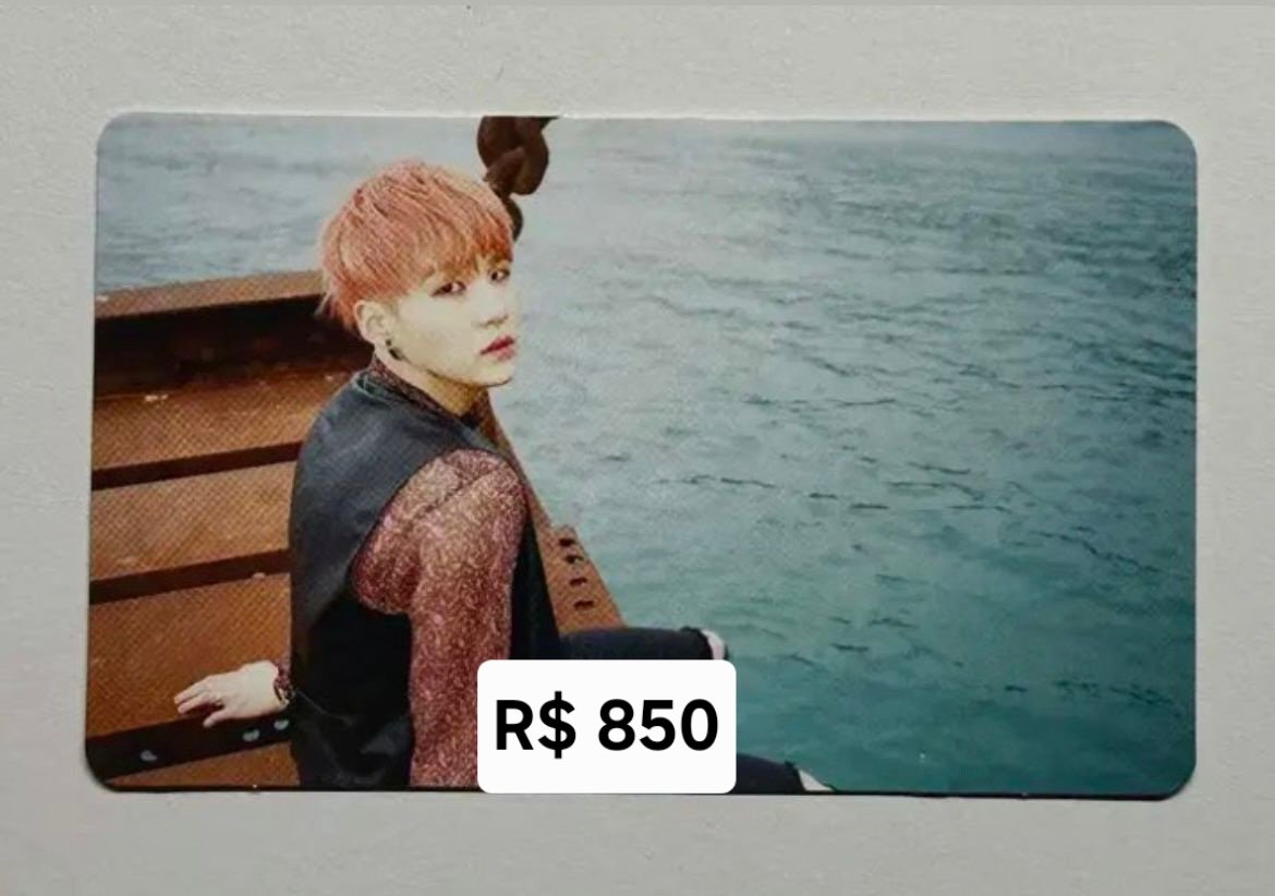 efcegs's tweet image. Photocard BTS Kayo Nenka In The Mood For Love Yoongi/SUGA ✨

- Valor na imagem + frete(s);
- Parcelamento com taxas por conta do comprador;
- envio em caixa da efcegs que estiver aberta
- Pagamento imediato, sem reservas!
- Pedidos e dúvidas via DM!
- feedbacks @ffuckingjungoo