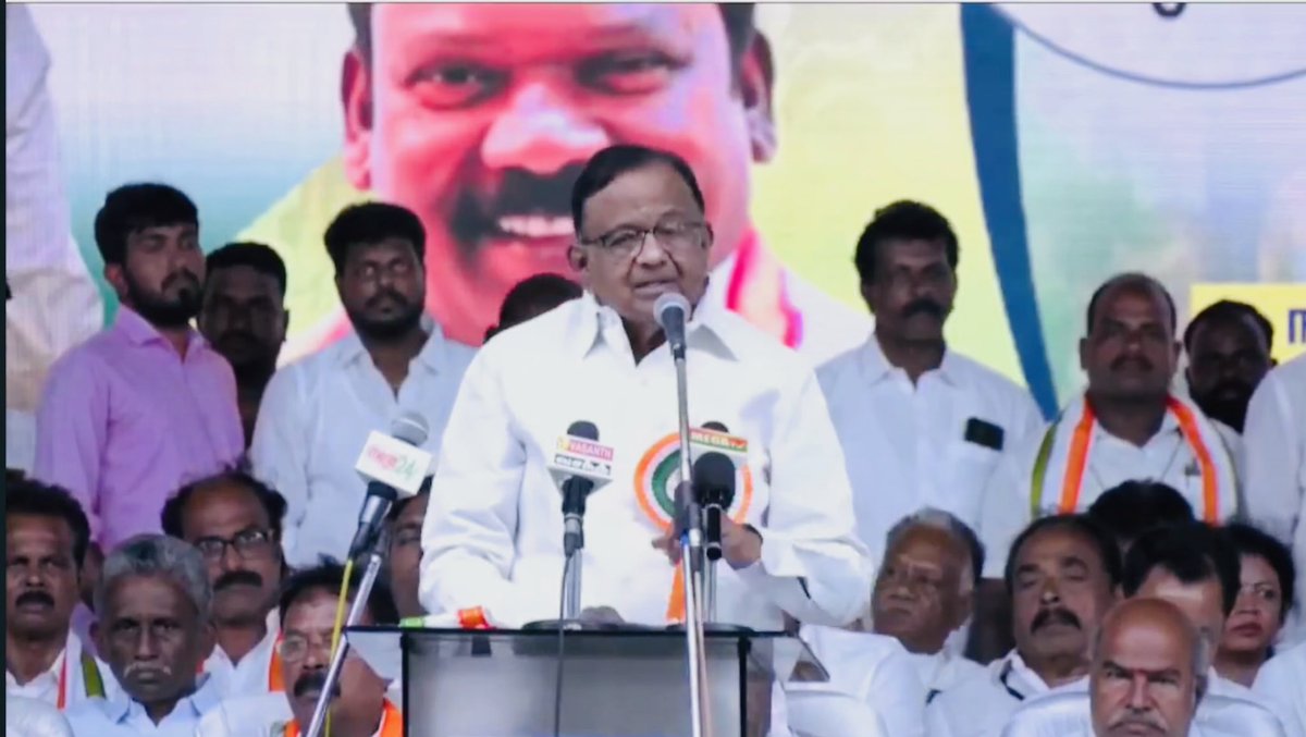 P. Chidambaram (@pchidambaram_in) on Twitter photo 