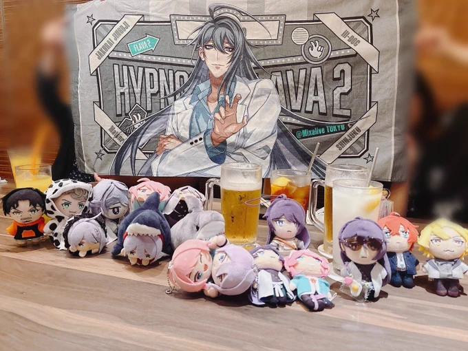 ライブ後先生推しの人達とアフターそしてカラオケした やっぱヒプマイってたのC〜〜〜〜!!!!!