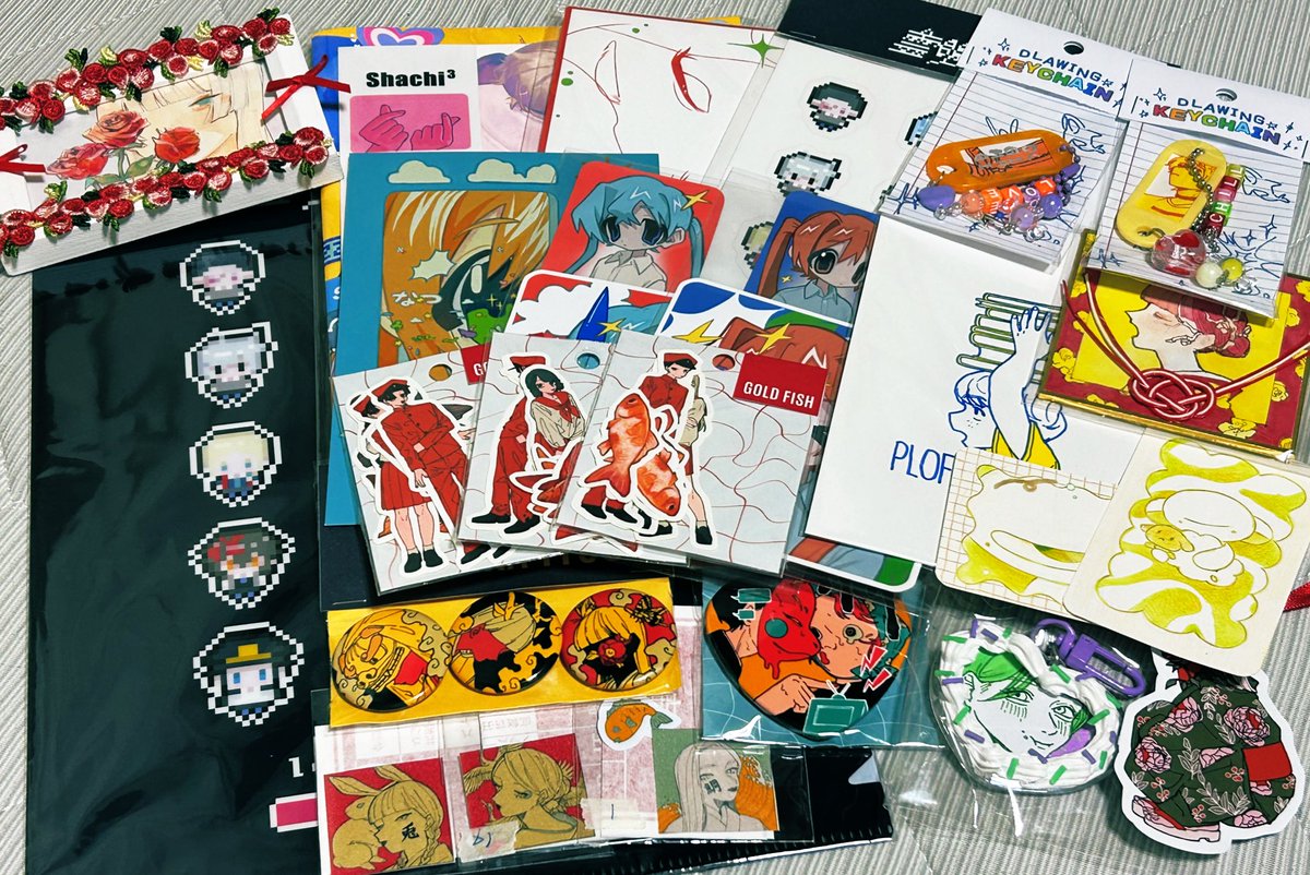 コミティアありがとうございました〜！
久々に同志と参加出来て楽しかったです❣️
通販も待っています〜