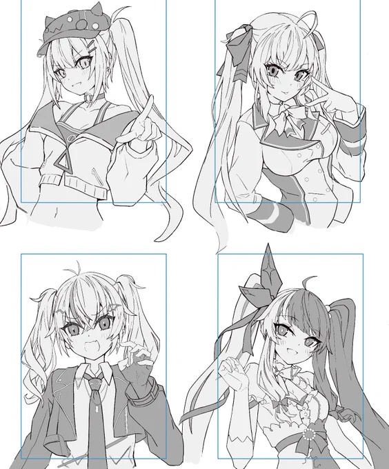 描いてる 