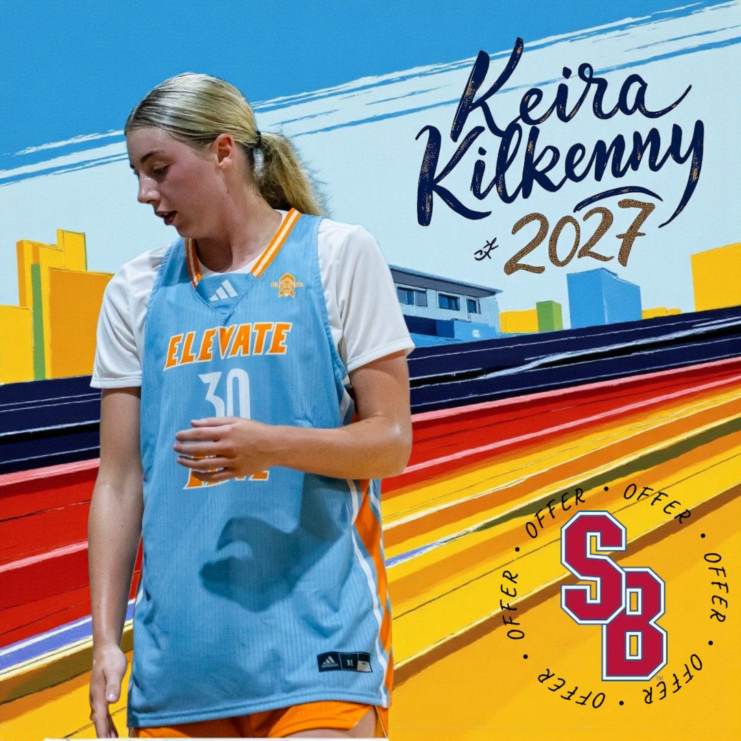 Congrats to 2027 Keira Kilkenny on picking up an offer from <a href="/StonyBrookWBB/">Stony Brook Women’s Basketball</a> today! #eyg #3SSB #3StripeLife ⏫️📈