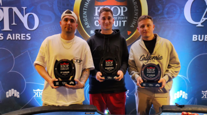 Nuestro lector Juan Barattini 🇦🇷 quedó a un solo paso de ganar su 2° título en la <a href="/ksopoficial/">KSOP Oficial</a> al quedar 🥈 en el evento Kings Turbo $250 de Buenos Aires 🇦🇷, cobrando un premio de u$s 4.371.

¡GG <a href="/deeemod/">Juan Barattini</a>! 👏

📸 <a href="/MundoPokerBr/">MundoPoker</a>