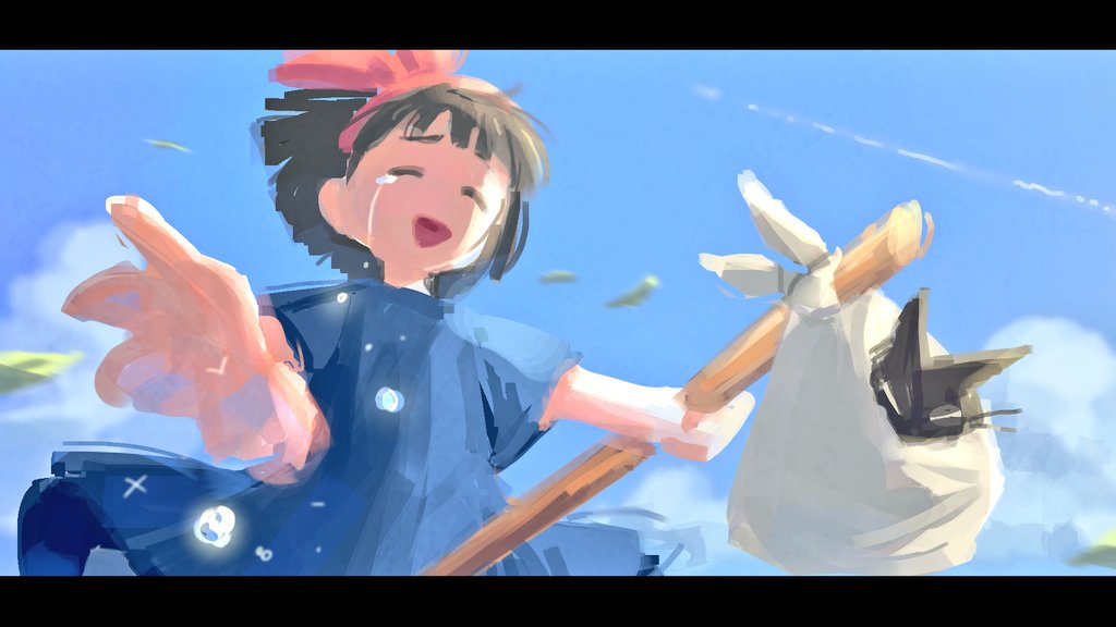 Mizi_Unknown's tweet image. 🎀さようなら。またね!🎀
#kiki #마녀배달부키키 #ghibli #rkgk #らくがき