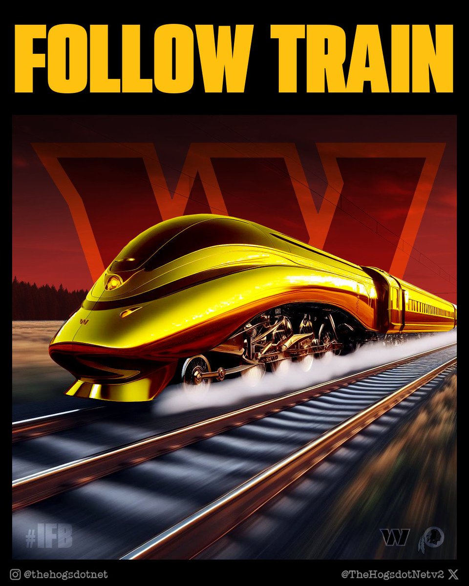 Can we get a gameday opener follow train? If you're a fan of the burgundy &amp; gold, I want to follow you. 

Please like &amp; RT this, comment IFB, &amp; follow everyone who does.

#Follow me and I will #followback. Let's get it going! Let's GO!

#RaiseHail    #Commanders #HTTR #HTTC