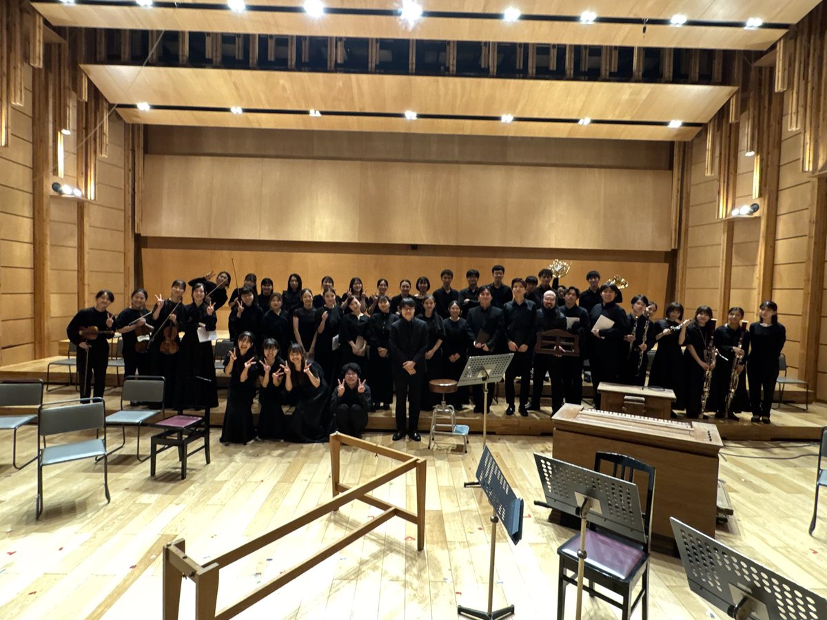 東京藝術⼤学バッハカンタータクラブ
藝祭 2025 記念演奏会、終演いたしました。

公演にご来場いただいた皆様、本当にありがとうございました。