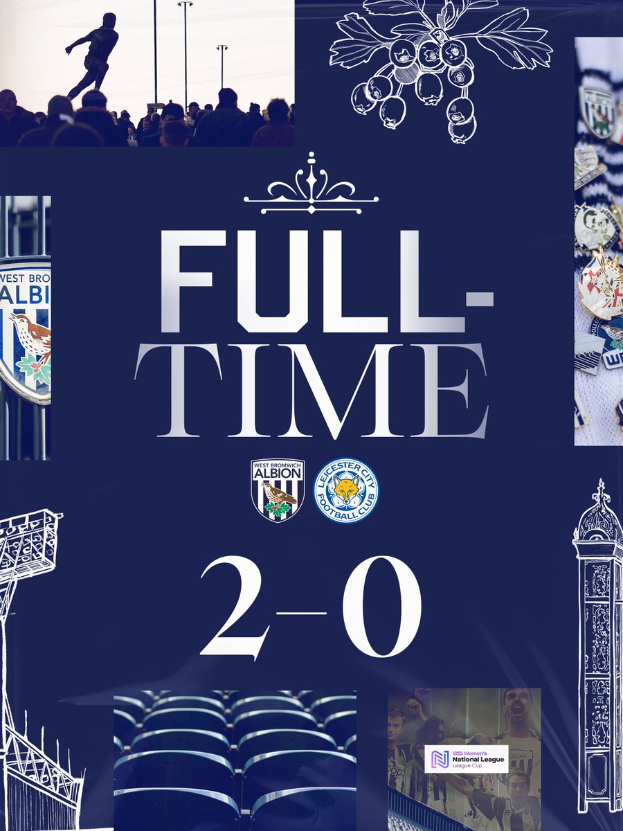 WBAWomen's tweet photo. We continue our perfect start to the @FAWNL Cup at The Hawthorns. 🫶

UP THE ALBION!!! 💙🤍