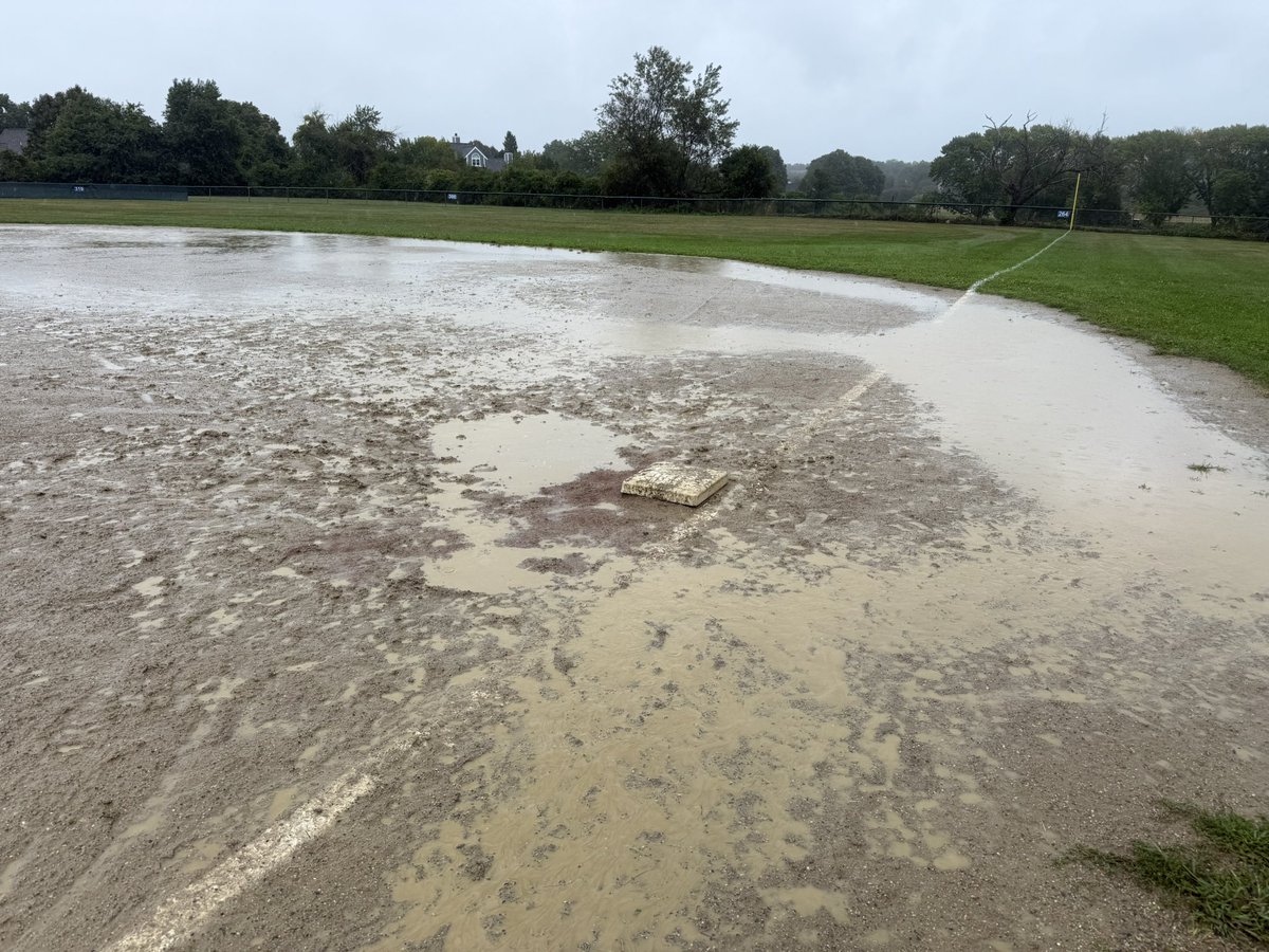 Games cancelled today. Last down pour did us in.