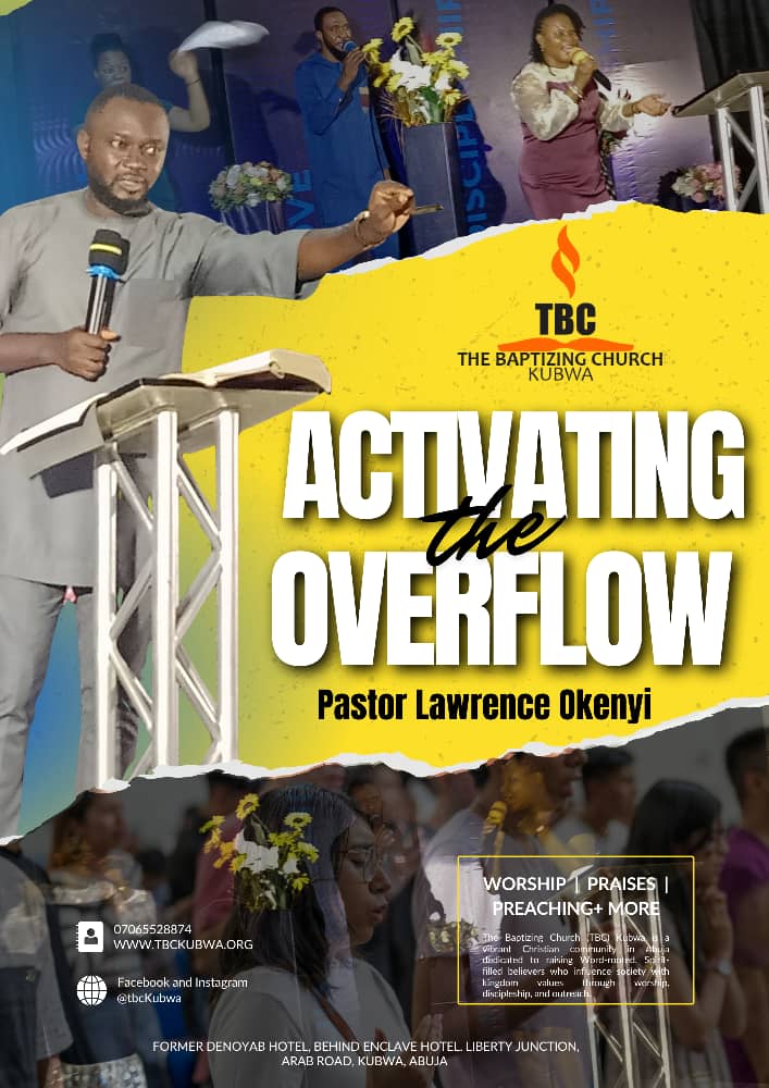 Did you miss the service today? Have your fill of the eternal Word!

t.me/tbckubwa/96

#Overflow