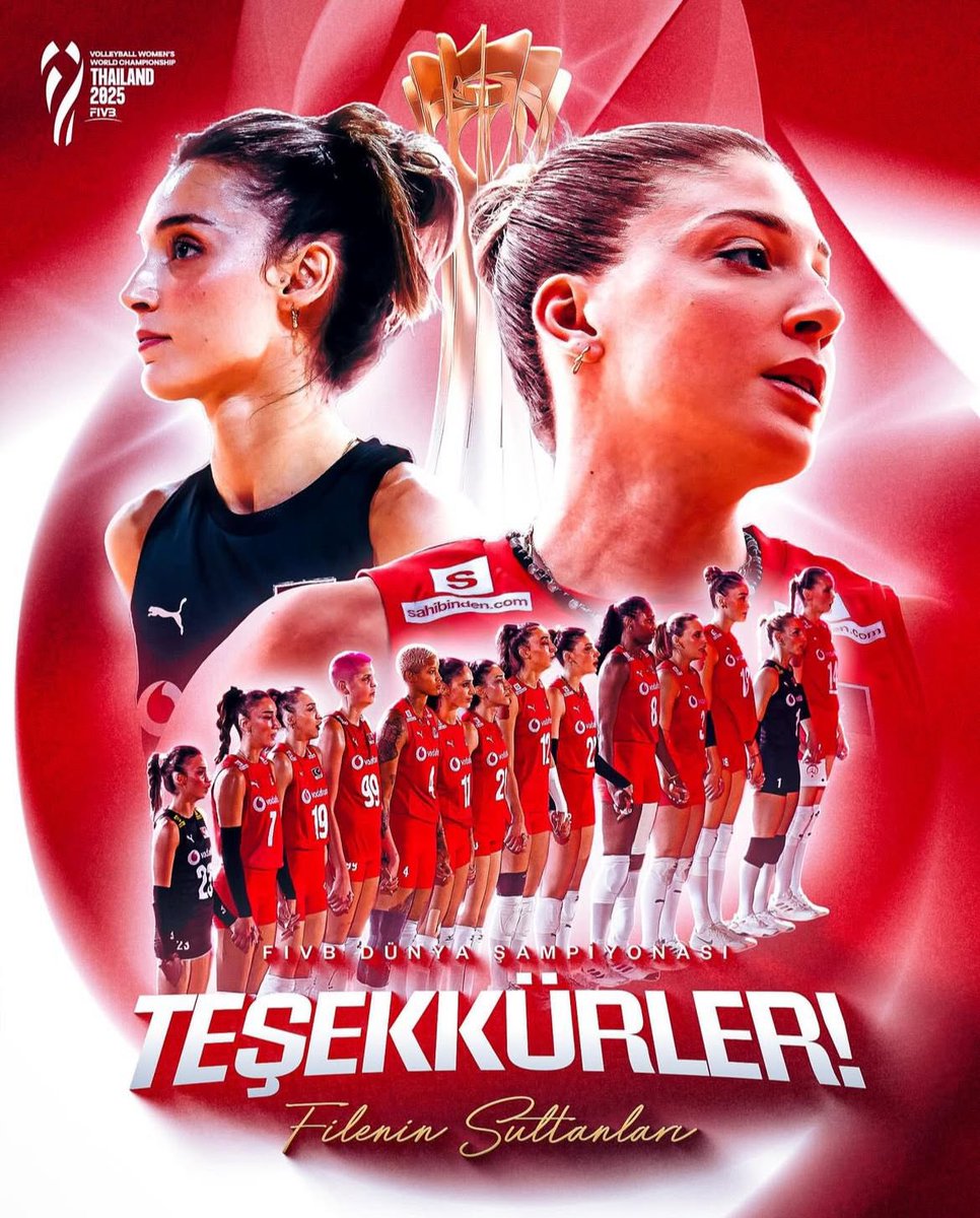 🇹🇷 Dünya Şampiyonası’nda ilk kez finale yükselerek ülkemizi en iyi şekilde temsil eden #FileninSultanları’nı tebrik ediyor, göstermiş oldukları mücadele ve azim için teşekkür ediyoruz. ❤️🤍 

#ultrAslanLİSE