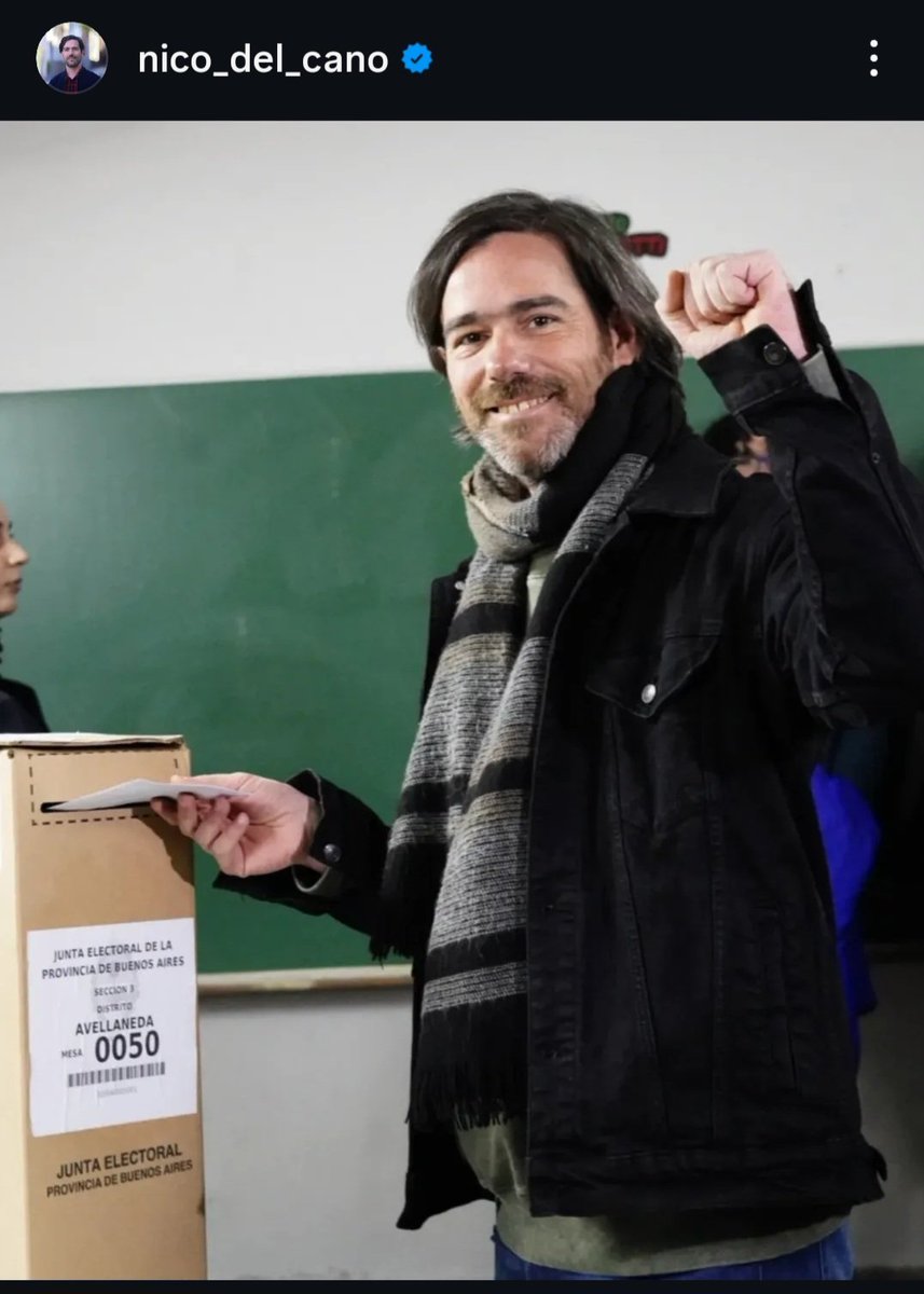 Sabias que a <a href="/NicolasdelCano/">Nicolas del Caño</a> le costo salir de donde fue a votar?

Por toda la gente que le queria dar un abrazo y decirle que es un tipazo.