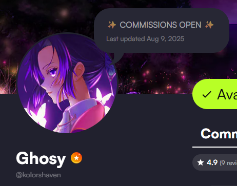 kolorshaven's tweet photo. I got both verified artist and star seller badges ;)! Thanks for everyone supprt me so long! I'll keep it up! https://t.co/6o3xAB4orI