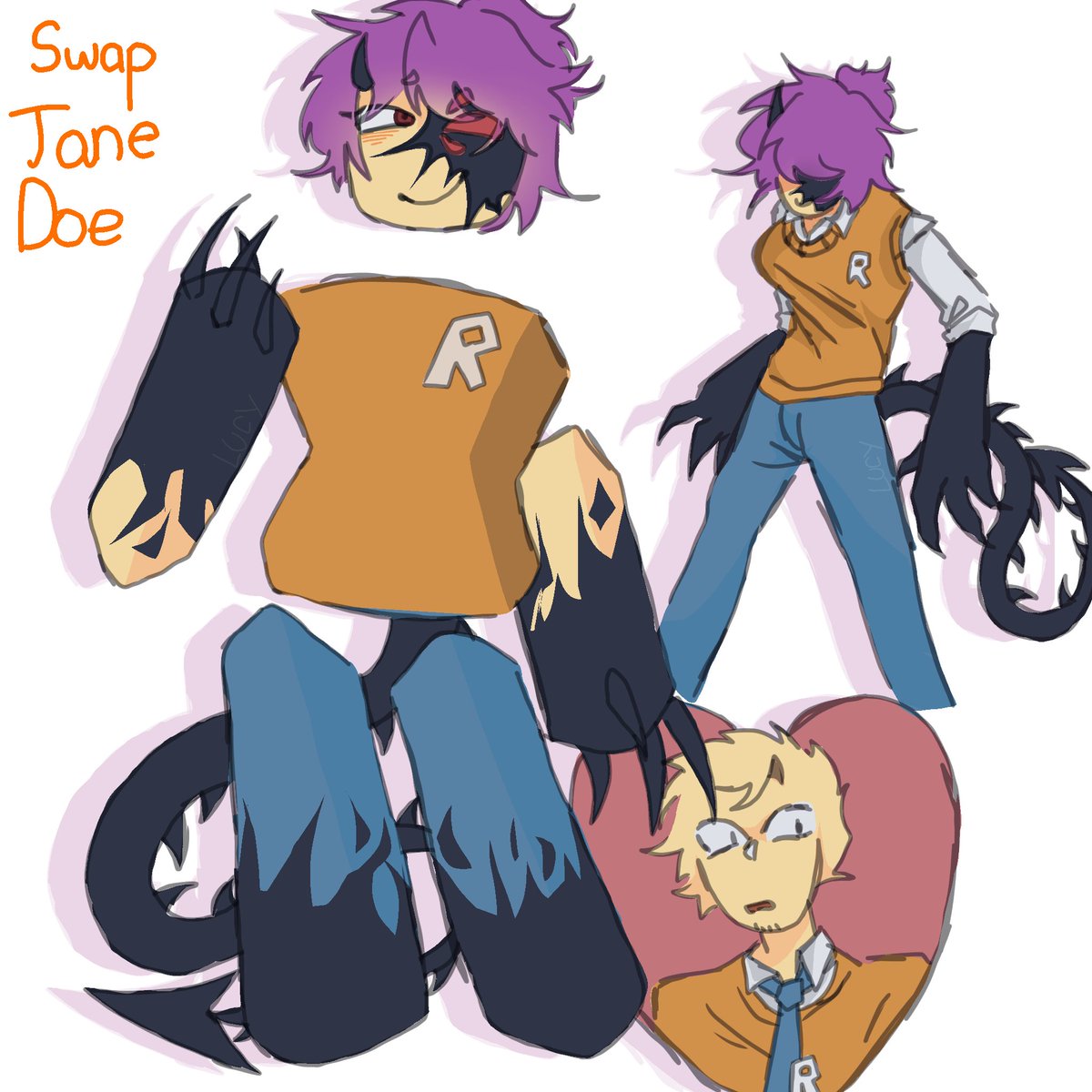 tieddebt's tweet image. Swap Jane Doe 
#forsaken #JaneDoeRoblox