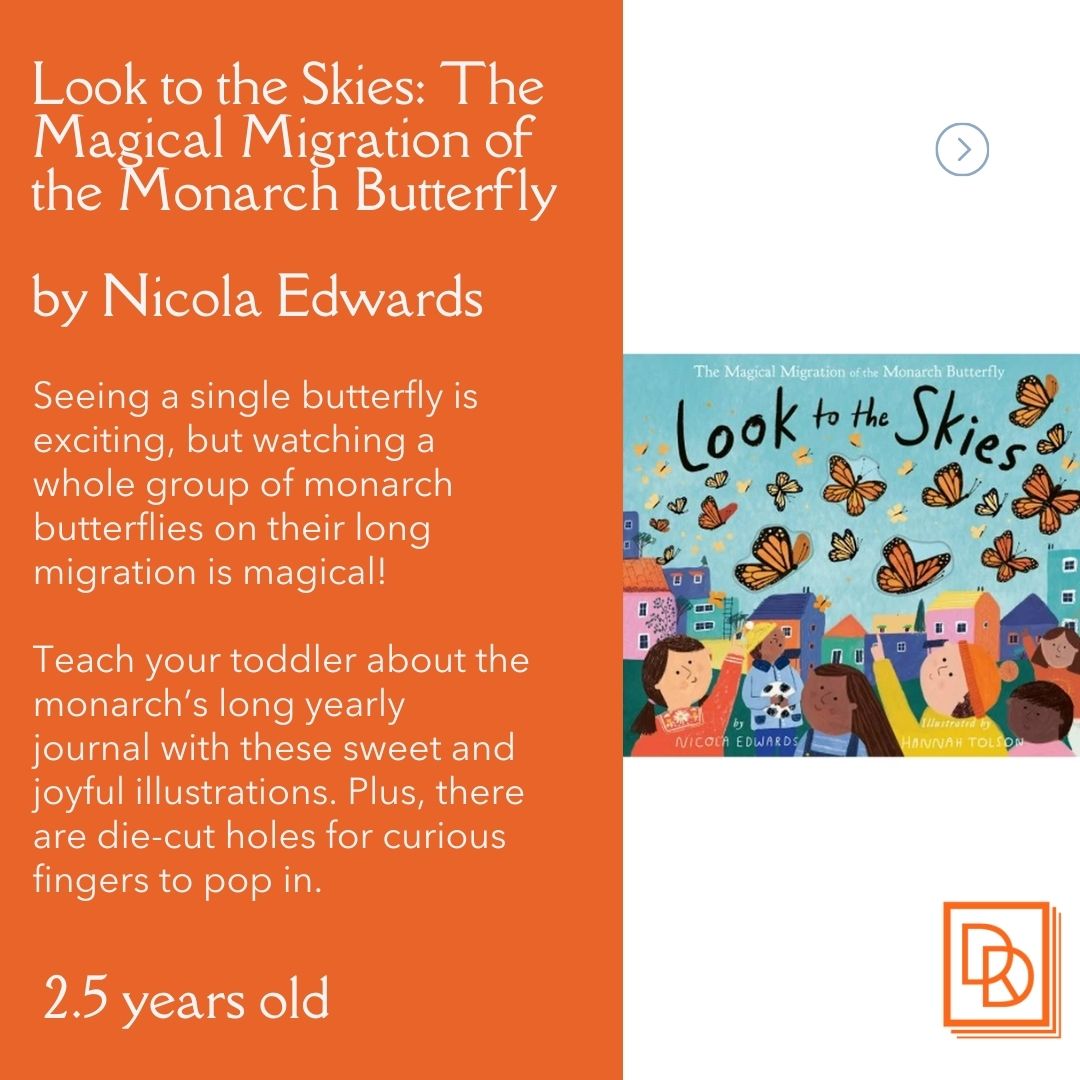 DDReading's tweet image. Prescription for Reading #1 for September 2025! Ages 18 months-2.5 years.
Waiting for Wings: ow.ly/oz8o50WSKoV
Monarch Butterfly: ow.ly/RYrb50WSKoU
#booksforkids #books #parenting #kids