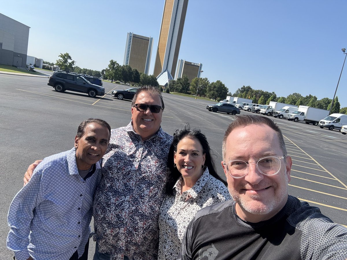 A Saturday afternoon tour of our <a href="/GEBAmerica/">GEB America</a> studios at @oralrobertsu to talk production and airtime plans with a friend and some new friends! Only thing missing was @innovate4edu