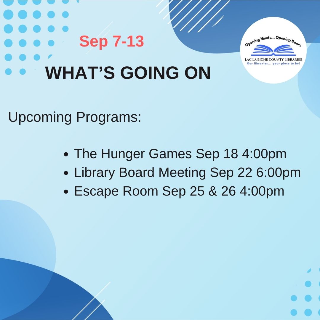 LLBC_Libraries's tweet image. See our website for more information about all our programs and services visit llbcl.ca. #LLBCLibraries