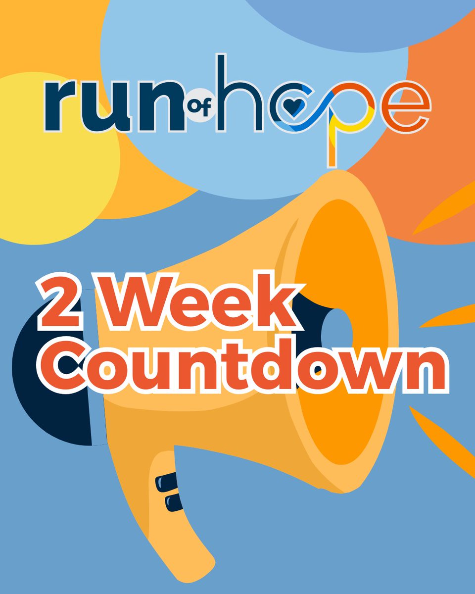 We’re 2 weeks out from #RunOfHopeSeattle! Are you in? 🏃‍♂️🏃‍♀️ Sign up today and join us Sept. 21 to support pediatric cancer research at Seattle Children’s. runofhopeseattle.org