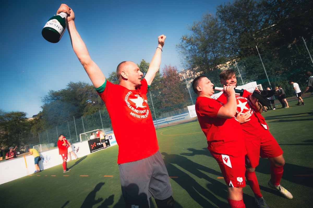 Wisła Blind Football Kraków tweet media