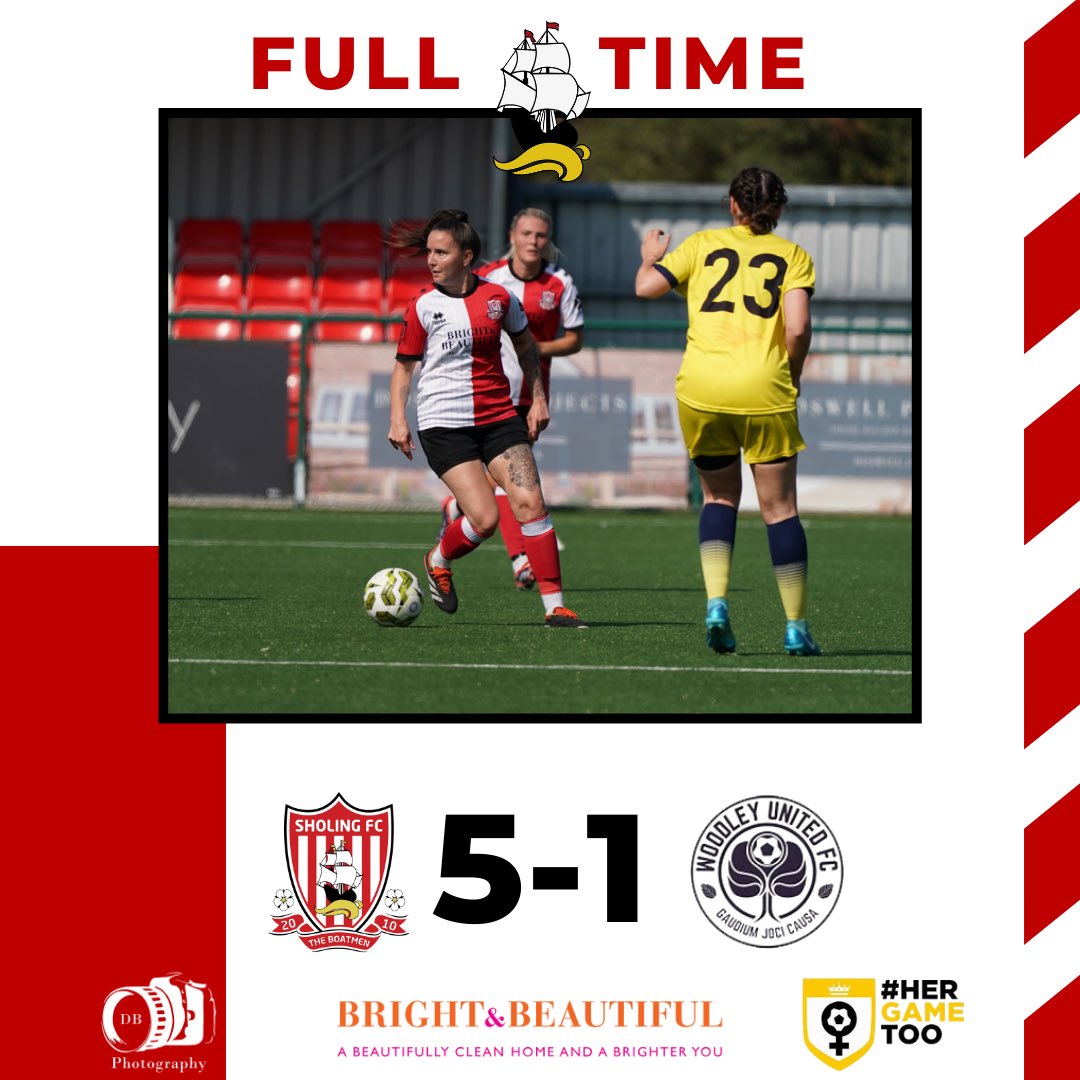 3 massive points 🔥

Thanks to <a href="/WoodleyUtdLFC/">Woodley United Ladies</a> for the game and best of luck for the rest of the season 

#UpTheBoatwomen 🚢