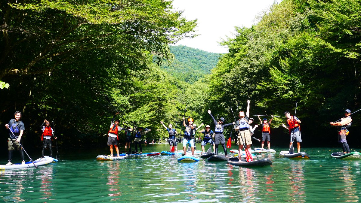 KisaMake's tweet image. 人生で初SUPでした！晴れて良かったわ!
It was my first time doing SUP! Fortunately it was a bright sunny day.