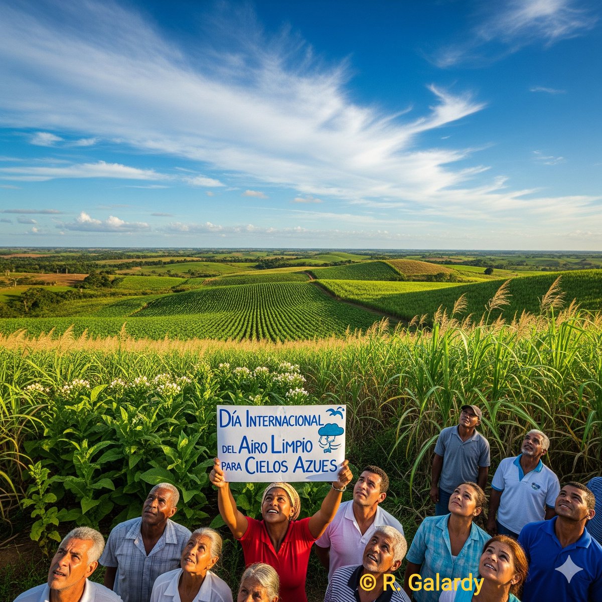 Hoy es el Día Internacional del Aire Limpio por un cielo azul, para reflexionar sobre la importancia de proteger la calidad del aire y reducir la contaminación atmosférica que afecta la salud de todos los seres vivos y el equilibrio del planeta. 
#CiegodeÁvila #Cuba