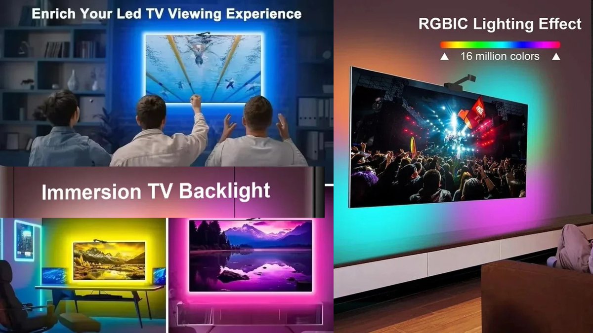 Nirosys3's tweet photo. This TV Backlight Makes Your Room Look Awesome! https://t.co/ayCLcejGSi via @YouTube 
Visit us for in-depth reviews of the best gaming gear, products, and accessories:
https://t.co/j0xD1EpfUh https://t.co/eOJifr34Ss
