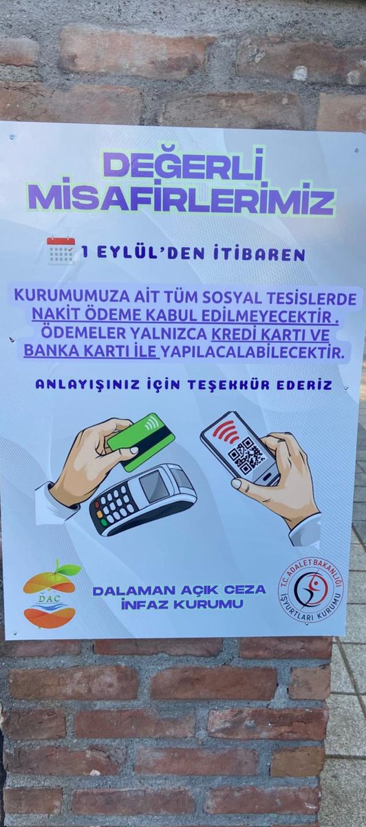 Tamam WEF'in yeni sosyalizm adını verdiği yeni dünya düzenine hazırlık yapıyorsunuz da! 
Hatırlatalım, 
1211 sayılı TCMB Kanunu’nun 36. maddesi ve 5083 sayılı Kanun’un 3. maddesi gereğince Türk Lirası kanuni ödeme aracıdır ve nakit ödeme reddedilemez.
