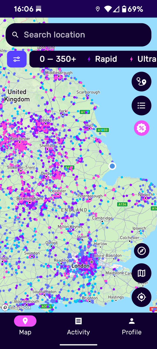 Despite having to put up with the view spoilt by windfarms Skegness and the surrounding areas get nothing from the 420 million the Government gets. What's worse we also have the lowest number and most expensive chargers for electric vehicles.