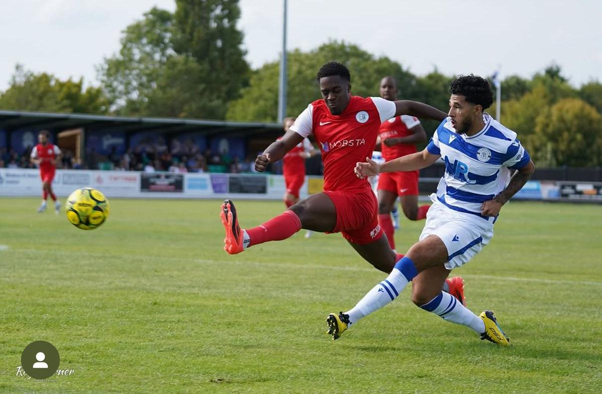 AFCDunstable's tweet photo. MATCH PHOTOS 

After 4 games without a win, what a fantastic way to bounce back against a team who had a 100% record in all competitions &amp; top their league. 
We await the draw on Monday to find out our next opponents. 
@FaTrophy4
Photo credit Joe Warner https://t.co/0fmFVRNkkT