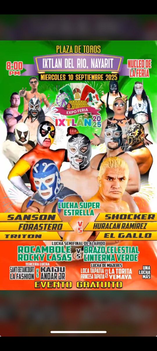 TRITONCMLL's tweet photo. Nos vemos este miércoles 10!de septiembre no falten evento total mente gratuito 🙏 https://t.co/Wvy7li6XOA