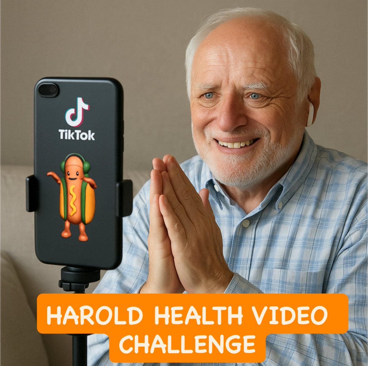 Hey?  Did you know we have a fun creator contest running right now?

Check out our Pinned Tweet for the HAROLD HEALTH Video Challenge

Winning prizes are: 1st Place $500, 2nd Place $250, 3rd Place $100 in $HAROLD

Contest is live!!