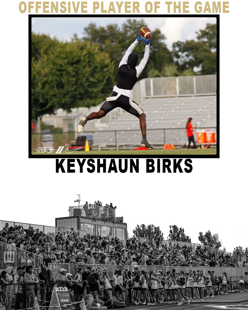 SPCBaronsFB's tweet image. Different breed 💪 Your Week 3 Player of The Game!! @spcbarons #football #highschoolfootball #fridaynightlights #goldstandard