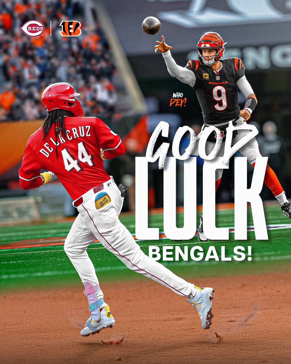 Best of luck this season, <a href="/Bengals/">Cincinnati Bengals</a>!