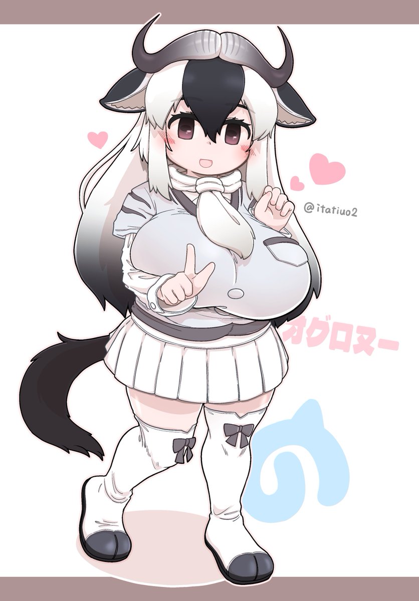 嬉しいコメントを見たので、
オグロヌーちゃんをそっと置いておきます🥳