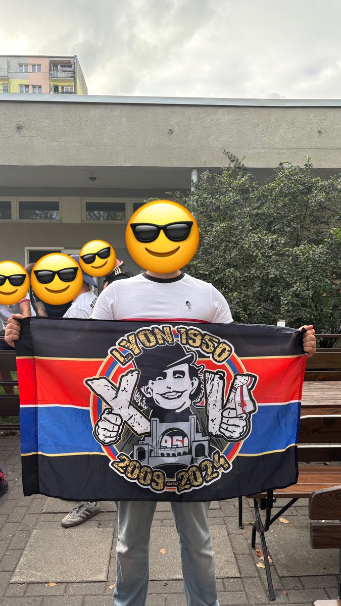supporter1908's tweet image. Olimpique Lyon 🤝 Łódzki Klub Sportowy