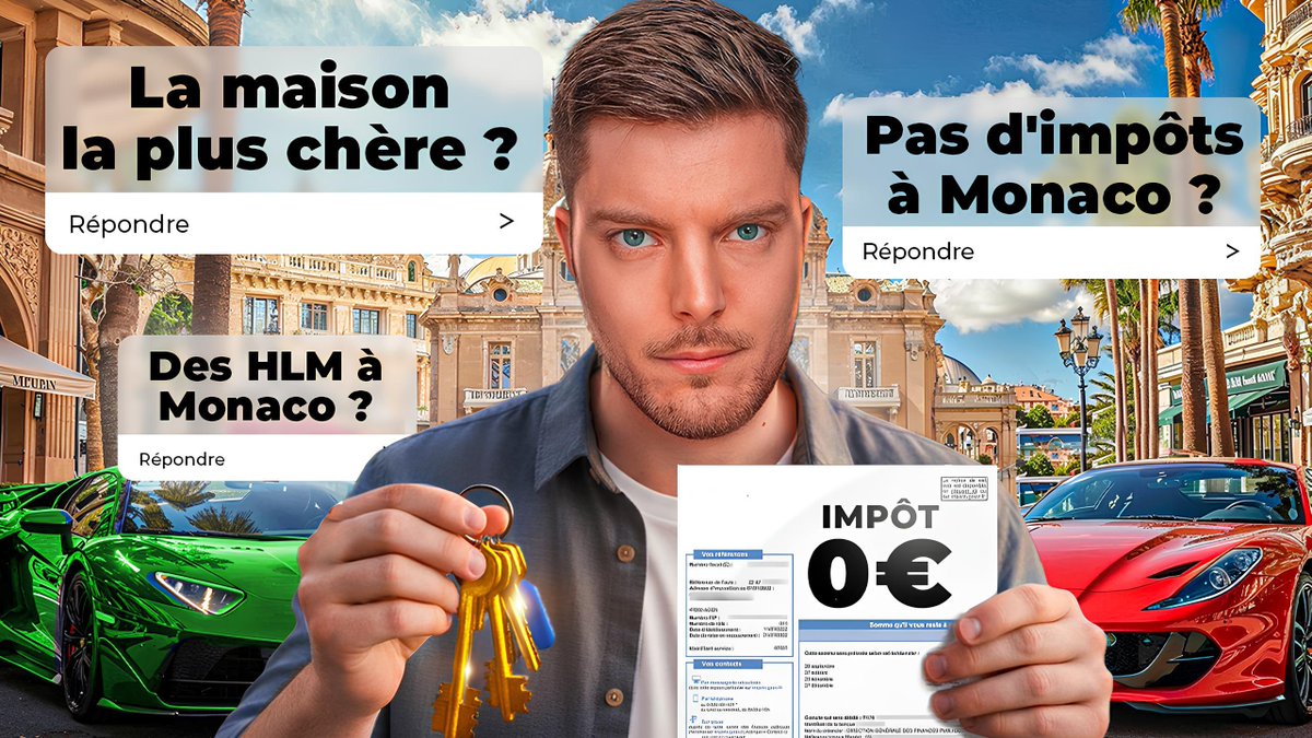 Vivre à Monaco ? les réponses d'un vrai Monégasque : youtu.be/3781GFLwIHw?si…
Dans ce 2ᵉ épisode « FAQ spéciale Monaco », je réponds sans filtre à vos questions. En tant que Monégasque, je vous partage la réalité derrière les clichés : du Grand Prix de F1 à l'appartement le plus