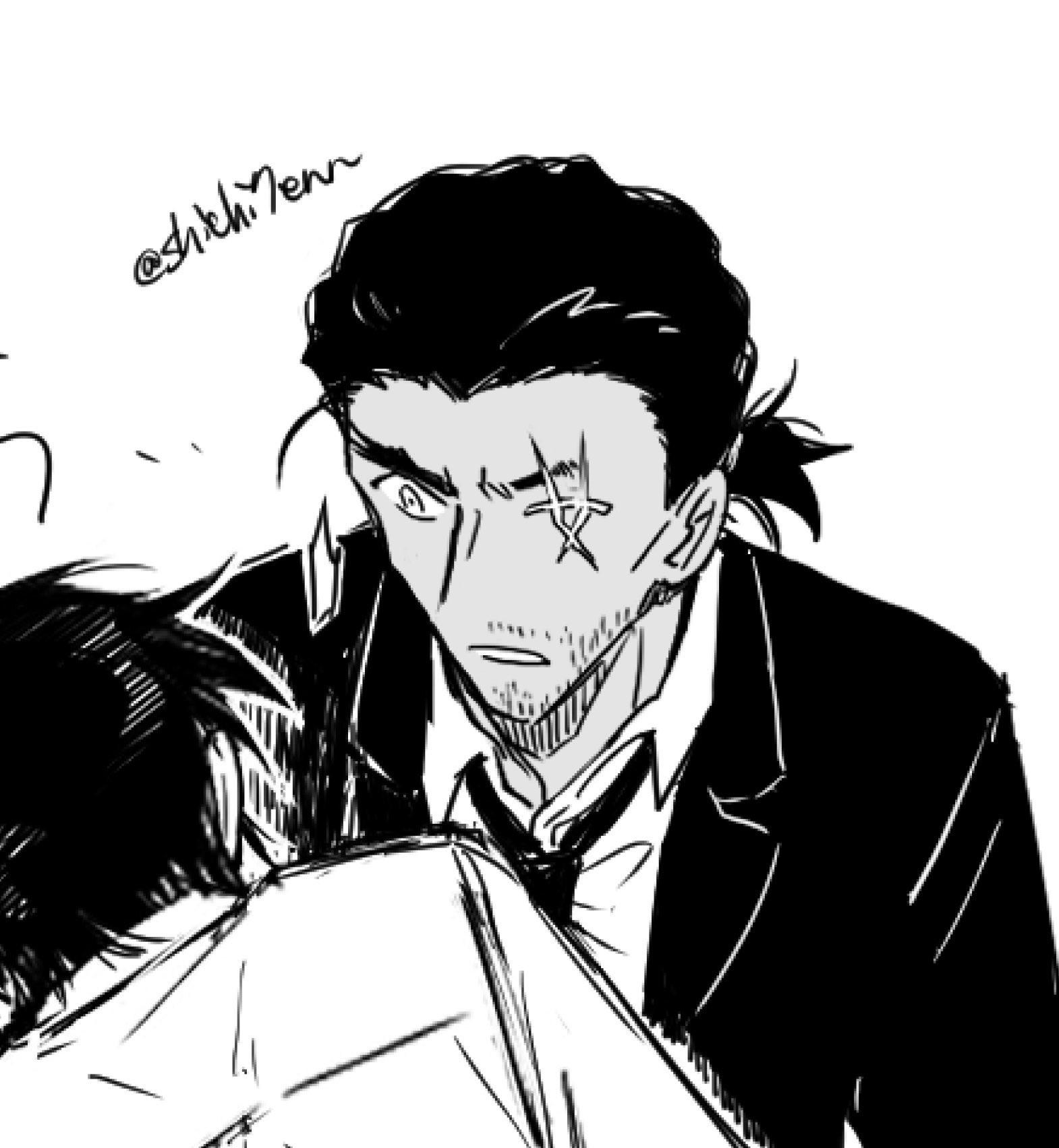 [貴重.原画] wc Johnny 原画 Yu Yu Hakusho 4ever — Official Art from Yu☆Yu☆Hakusho