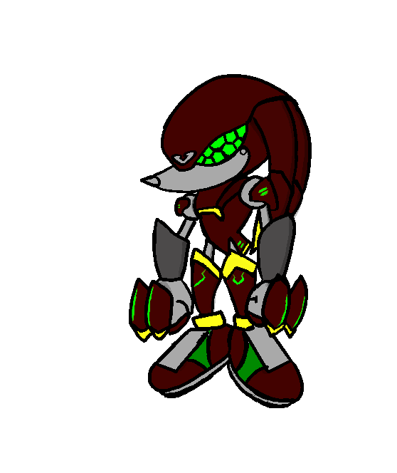er_nxt's tweet photo. The Guardian of Egg City Dome's power supply (housing the Master Emerald and other gems), Metal Knuckles MK II https://t.co/DP8kywTAXh