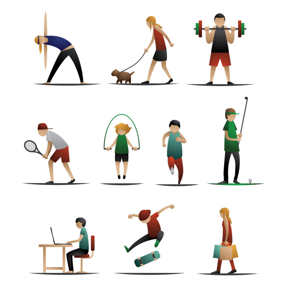 LA IMPORTANCIA DEL EJERCICIO FÍSICO

Ejercicios aeróbicos: son aquellos que se realizan a una intensidad moderada y durante un tiempo prolongado, utilizando el oxígeno como fuente de energía.
Algunos ejemplos son: caminar, trotar, nadar, bailar, montar en bicicleta, practicar